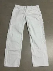 カルバン・クライン 白 デニム パンツ