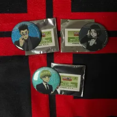 まとめ HUNTER×HUNTER アルマビアンカ 缶バッジ - レオリオ フェイタン シャルナーク
