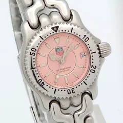 ★良品 TAG HEUER タグホイヤー WG141G セル QZ 動作品 ピンクのサムネイル