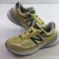 04w6456∞※【中古】 New Balance 990V6 ニューバランス 990V6 スニーカー M990TE6 26.5cm グリーン/イエロー 【八王子店】