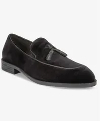 【送料無料】 ボス メンズ スリッポン・ローファー シューズ Mens Tayil Almond Toe Loafers Black