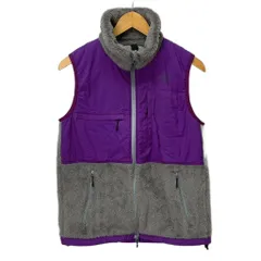 ザノースフェイス THE NORTH FACE × TaylorDesign フリースベスト バイカラー M グレー パープル TD93FJM803
