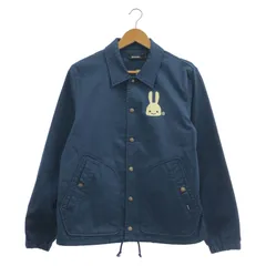 【中古】CUNE コーチジャケット バックロゴ うさぎ ネイビー サイズ2 GM10UN21 キューン[19]のサムネイル