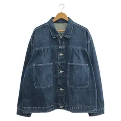 【中古】PORTER CLASSIC STEINBECK DENIM JACKET サイズXXL インディゴ ポータークラシック デニムジャケット[19]のサムネイル