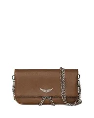 ザディグ エ ヴォルテール レディース バッグ レザー Zadig Voltaire Rock Nano Grained Leather Crossbody Heritageのサムネイル