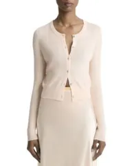 ヴィンス レディース アウター カーディガン スリムフィット セーター Vince Slim Fit Cardigan Cashmere Sweaterose Nectarのサムネイル