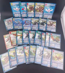 【中古品】まとめ売り　ノーマルカード　金文字　旧デジモンカード　2000〜2003年　BANDAI カード