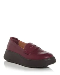フィットフロップ レディース シューズ スリッポン・ローファー プラットフォーム FitFlop Womens FMode Platform Penny Loafers Plummyのサムネイル