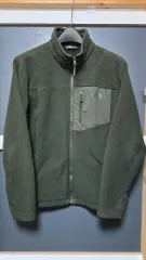 M) ザノースフェイス オリーブ色 フリース ジャケット