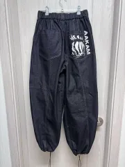 アーカム デニム パンツ Knee Pin-tuck Printed Denim (1)