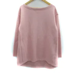 デミルクス ビームス Demi-Luxe BEAMS チュニック 長袖 ラウンドネック ピンク /SM19のサムネイル