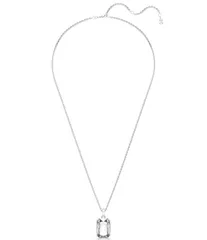 スワロフスキー レディース アクセサリー ネックレス・チョーカー レース Swarovski Millenia Octagon Cut Long Pendant Necklace Silver シルバー