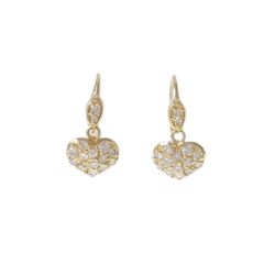 k18 ダイヤモンド 0.6ctチェーンピアス イエローゴールド 美品 | Mercari