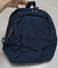 キプリング バッグ バックパック (ネイビー)