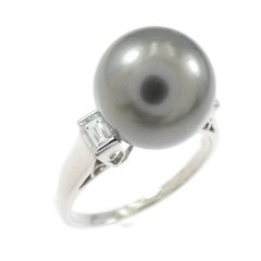 ミキモト K18 スパイラル ブローチ ダイヤ 0.7ct パール 9.5mm - メルカリ