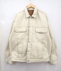 ★5762☆Levi's リーバイス A7306-0000 デニムジャケット SILVERTAB リバーシブル トラッカージャケット　XL
