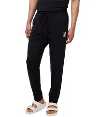 サイコバニー メンズ ボトムス カジュアルパンツ パンツ ニット Psycho Bunny Knit Jogger Pants Black ブラックのサムネイル