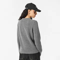 ガニー レディース アウター パーカー・スウェット シャツ Ganni Womens Bunny Crew Sweatshirt Frost Gray グレーのサムネイル