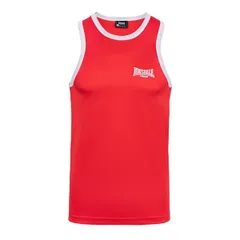 ロンズデール メンズ トップス タンクトップ ベスト Lonsdale Boxing Vests RedWhite ホワイトのサムネイル