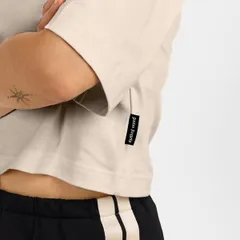 パーム・エンジェルス レディース トップス Tシャツ Palm Angels Palm Spray Crop Tee Ld00 WhtBlkのサムネイル