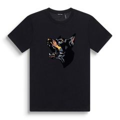 GIVENCHY ロットワイラー刺繍T 黒 XS(Lサイズ相当) ジバンシィ - メルカリ