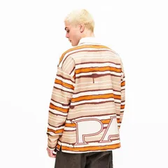 ナパピリ メンズ トップス シャツ Napapijri PDF Long Sleeve Rugby Shirt OrangeBeige オレンジのサムネイル