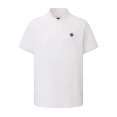 プレティグリーン メンズ トップス ポロシャツ Pretty Green Plain Polo Mens White ホワイトのサムネイル