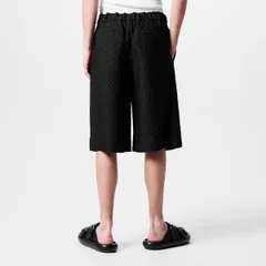 アレキサンダー・マックイーン メンズ ボトムス ハーフパンツ・ショーツ ショートパンツ Alexander McQueen Skull Jacquard Bermuda Shorts Black ブラのサムネイル