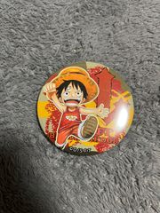 ワンピース ルフィ 缶バッジ ONE PIECE イエロー - メルカリ