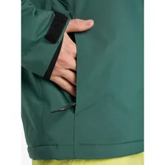 クイックシルバー メンズ アウター ジャケット・ブルゾン Quiksilver Titan Jkt Sn54 Green グリーンのサムネイル
