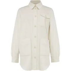 フェイズ・エイト レディース アウター ジャケット・ブルゾン Phase Eight Katrina Cord Shacket Ivory アイボリー
