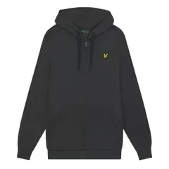 ライルアンドスコット メンズ アウター パーカー・スウェット Lyle and Scott FullZip Hoodie Grey グレーのサムネイル
