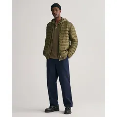 ガント メンズ アウター ジャケット・ブルゾン Gant Light Padded Bomber Jacket Green グリーンのサムネイル