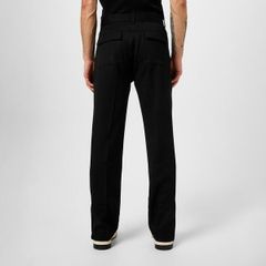 リプレゼント メンズ ボトムス カジュアルパンツ Represent Mens Rep Split Pant Stepped Split Hem Trousers Black ブラック