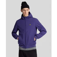 ライルアンドスコット メンズ アウター ジャケット・ブルゾン メッシュ Lyle and Scott Mesh Back Lined Softshell Jacket Purple パープルのサムネイル