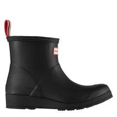 ハンター レディース シューズ ブーツ・レインブーツ Hunter Original Play Short Wellies Black BLK ブラック