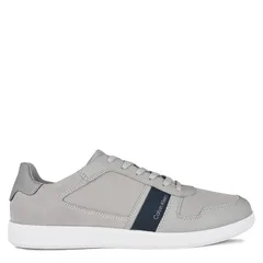 カルバンクライン メンズ シューズ スニーカー レース Calvin Klein Lace Up Mix Trainers Grey 0IY グレーのサムネイル