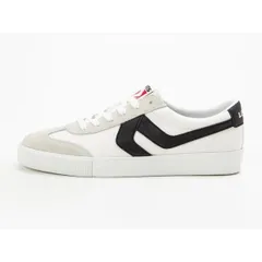 リーバイス メンズ シューズ スニーカー Levis Stryder Sneakers Regular White ホワイトのサムネイル