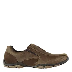 カンゴール メンズ シューズ スニーカー Kangol Vine Slip On Mens Trainers Brown ブラウンのサムネイル