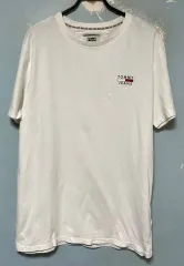 Tommy Hilfiger メンズ Tシャツ 夏 白 L 100