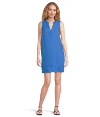 トッミーバハマ レディース トップス ワンピース フリル Tommy Bahama Two Palms Double Ruffle Dress Palace Blue ブルー