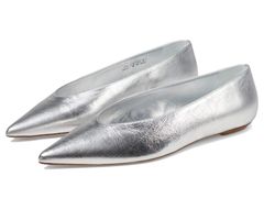 スチュアート ワイツマン レディース シューズ サンダル Stuart Weitzman Lina Flat Silver シルバー