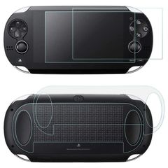 【新着商品】前後保護フィルム 液晶保護フィルム 用 Sony PlayStation Vita 1000 専用 ソーニー PS Vita PSV Vita1000 1000 用 ガラスフィルム 9H高硬度 極薄 防塵 傷を防止 低反射 4枚入り