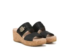 ドクター・ショール レディース シューズ ヒール サンダル Dr Scholls Cali Vibe Wedge Sandal Black ブラックのサムネイル