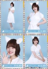 【中古】生写真(乃木坂46) ◇佐々木美玲/日向坂46 ランダム生写真 【猫耳衣装】 4種コンプリートセット