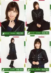 【中古】生写真(坂道シリーズ) ◇渡邉理佐/欅坂46ランダム生写真【6thオフィシャル制服】4種コンプリートセット