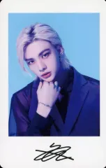 【中古】コレクションカード(男性) Stray Kids/Hyunjin(ヒョンジン)/下部印刷サイン入り/「Stray Kids 2nd World Tour “MANIAC“ in JAPAN」フォトカード MANIAC ver.