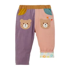 新品 [MIKIHOUSE HOT BISCUITS] [ミキハウス ホットビスケッツ] コーデュロイ パンツ 男の子 女の子 ベビー キッズ 子供服 マルチカラー 100cm 73-3202-687