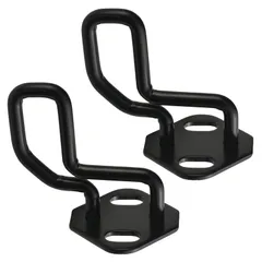 RYOTBASE プロボックス サクシード リアシート 後部座席 リクライニング アップ キット ストライカー 角度調整 カスタムパーツ 金具 汎用 50系 160系 ブラック 2個セット 