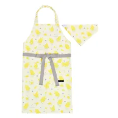 【人気商品】エプロン(130ー160) 女の子 キッズ ミモザフルール 子供 エプロン STYLE CANDY COLORFUL